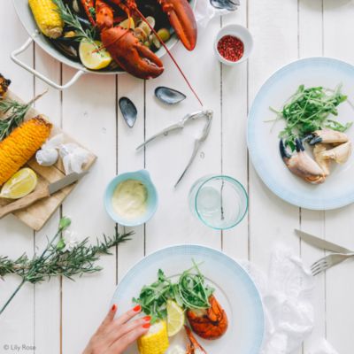 Saphir Bleu Dinnerware Collection