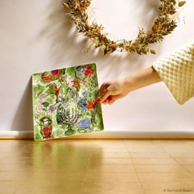 Bernardaud Marc Chagall Asher Tribe Matzo Plate