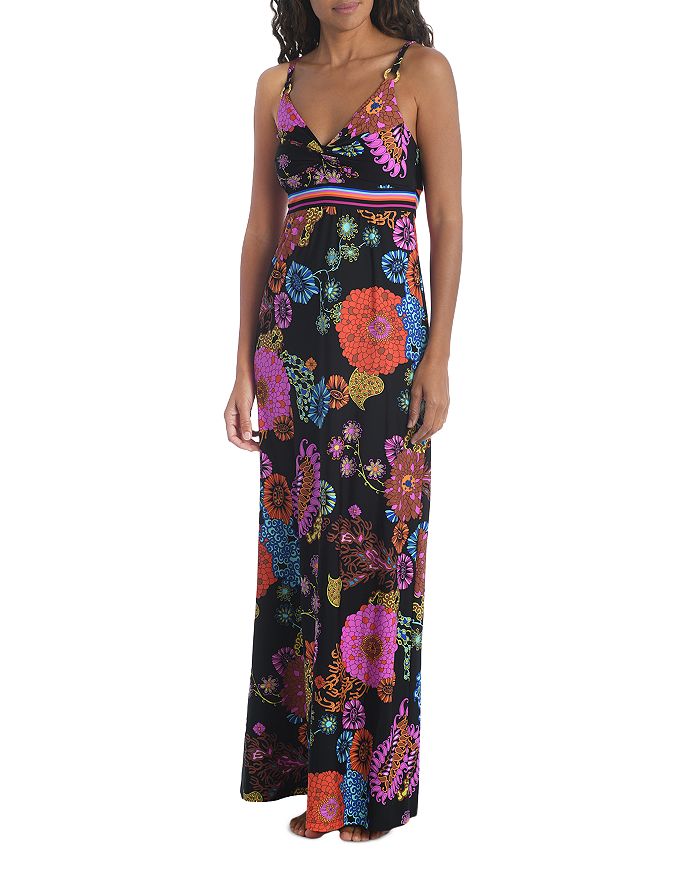 Trina Turk Electric Reef Maxi Dress Swim Cover Up Bloomingdale s