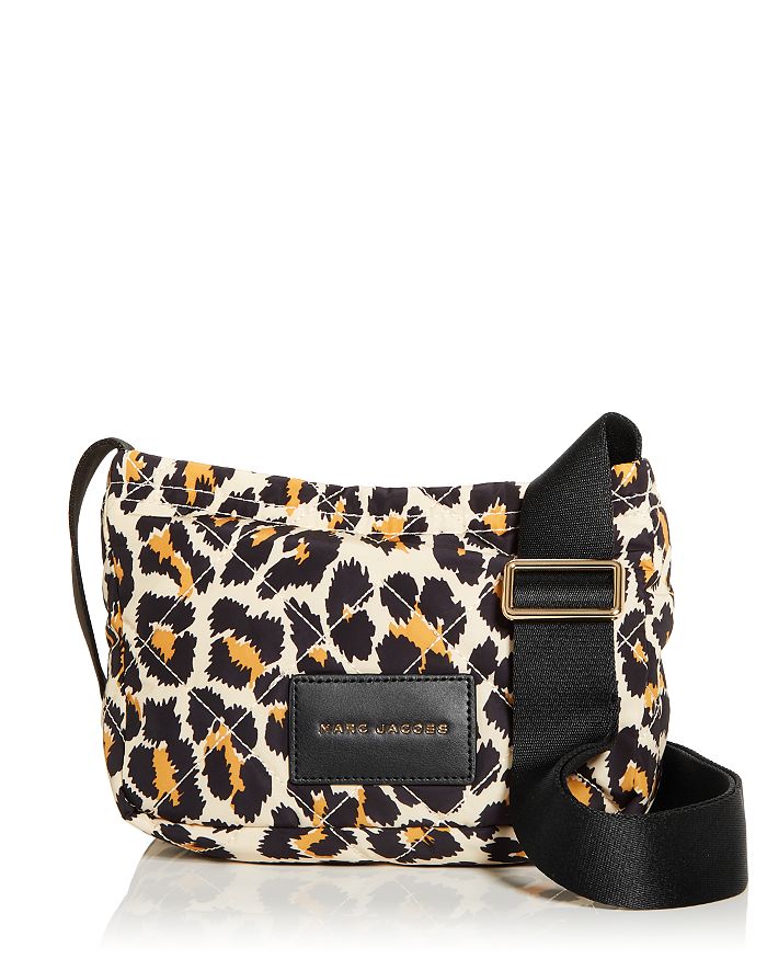 MARC JACOBS Quilted Leopard Print Messenger Bag Bloomingdale's