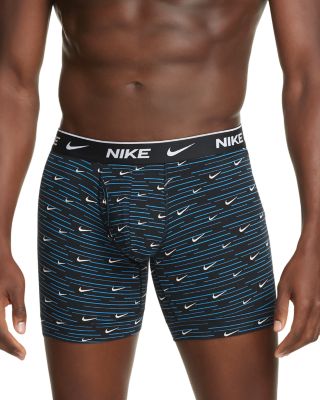 Nike Dri-fit Everyday Assorted 3-pack Performance Boxer Briefs In Broken Stripe