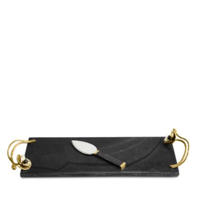 Anemone Small Cheeseboard with Spreader