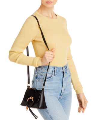 Joan Mini Leather & Suede Hobo