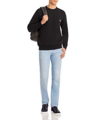 Zebra Patch Crewneck Sweatshirt