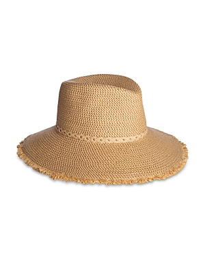 Eric Javits Mykonos Fedora Hat In Peanut