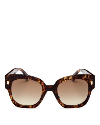 fendi gradient square sunglasses