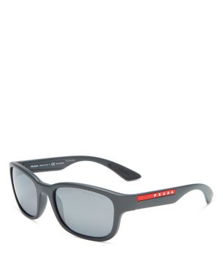 Prada Polarized Square Sunglasses, 57mm | Bloomingdale display picture 1