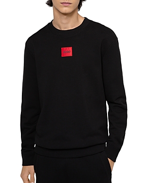 Shop Hugo Dirago Logo Sweatshirt In Black