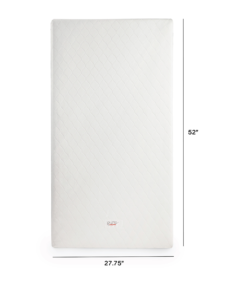 Babyletto Pure Core 2-Stage Crib Mattress with Hybrid Waterproof Cover