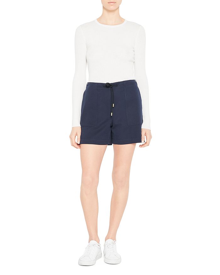 Theory Drawstring Shorts Bloomingdale's