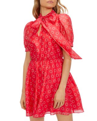 bloomingdales red dress