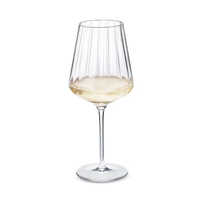 Georg Jensen Bernadotte White Wine Glass, Set Of 6 In Transparent