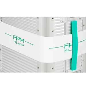Fpm Milano Bank S Elastic Strap S In Screaming Green