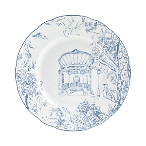 Bernardaud Tout Paris Salad Plate