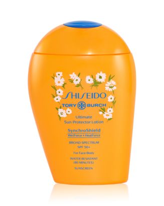 Shiseido x Tory Burch Ultimate Sun Protector Lotion SPF 50+ Sunscreen   oz. | Bloomingdale's