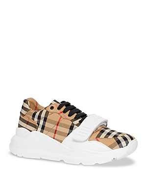 Burberry New Regis Check Sneaker In Multi