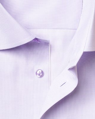 Slim Fit Textured Solid Shirt