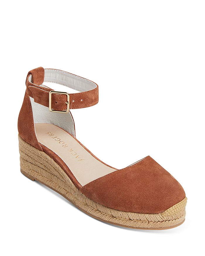 Jack Rogers Women s Palmer Ankle Strap Espadrille Wedge Sandals