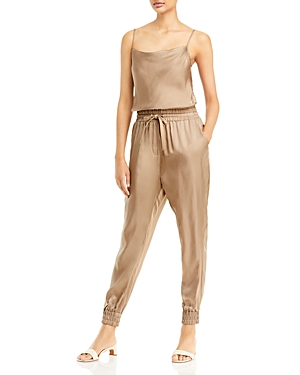 Cinq À Sept Cinq A Sept Finnley Jumpsuit In Pewter