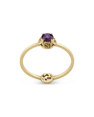 gucci amethyst ring