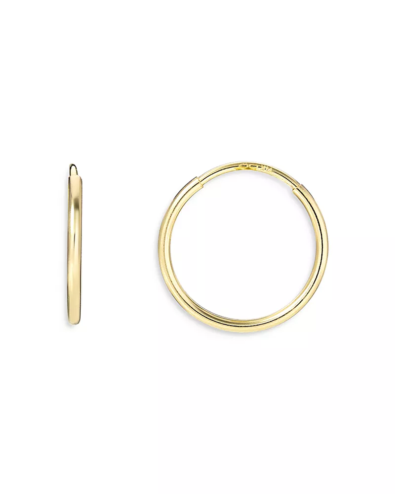 Zoe Lev 14K Yellow Gold Small Hoop Earrings