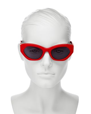 red designer sunglasses