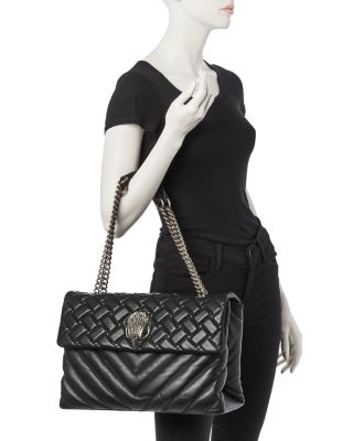 Kensington XXL Quilted Leather Shoulder Bag