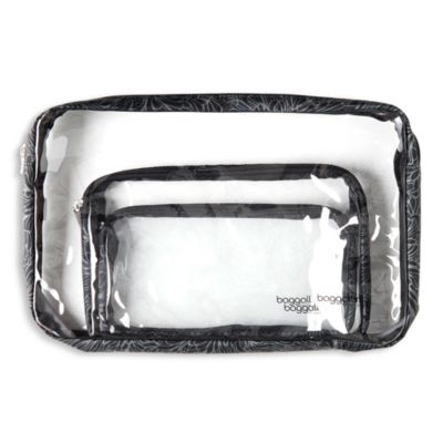 Baggallini - Clear Travel Pouch Set