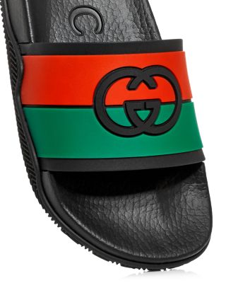 gucci men's slides bloomingdales