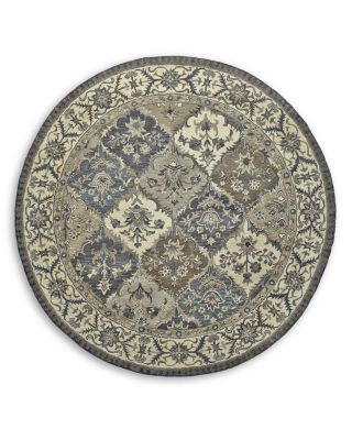 Feizy Zoie R8429 Round Area Rug, 8' x 8'