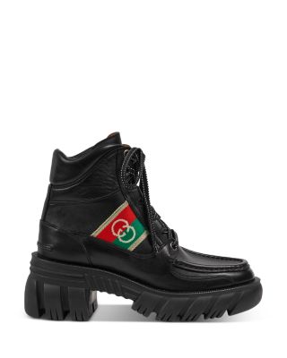 gucci heeled ankle boots