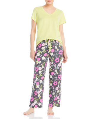 HUE Destiny Floral Pajama Set (54% off 