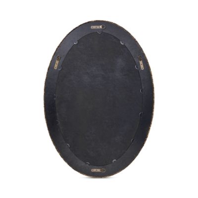 Lark Braided Oval Mirror