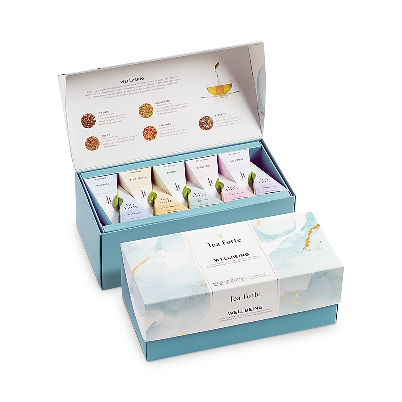 Tea Forte Well Being Presentation Box In Multi