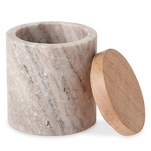 Kassatex San Marino Cotton Jar In Marble/wood