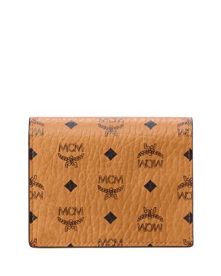 Mcm visetos bifold wallet best sale