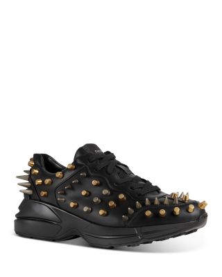 gucci mens studded shoes