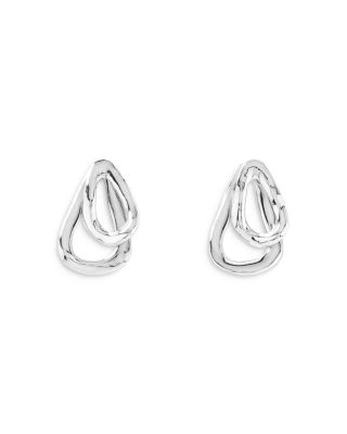  Interlocked Link Earrings