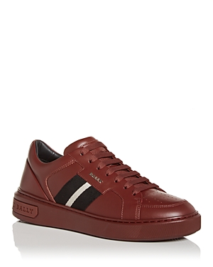 Bally Men's Moony Trainspotting Leather Low-top Sneakers In Heri