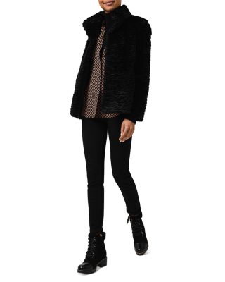HOBBS LONDON Lia Faux Fur Coat 
