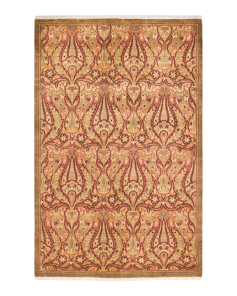 Bloomingdale's Mogul M1574 Area Rug, 4'3 X 6'6 In Gold
