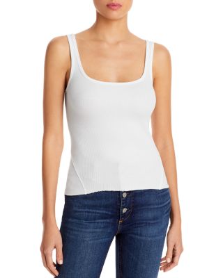 rag bone The Essential Ribbed Tank Top Bloomingdale s