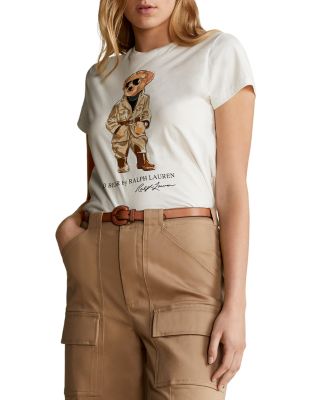 safari polo bear tee