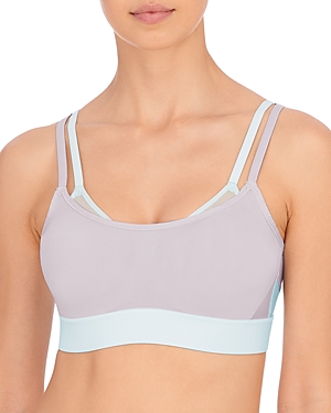 Natori Gravity Contour Underwire Coolmax Sports Bra (30b) In High-rise/aqua