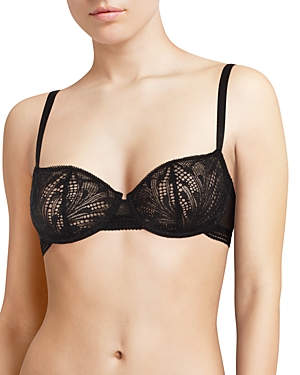 Passionata By Chantelle Thelma Demi Bra In Black