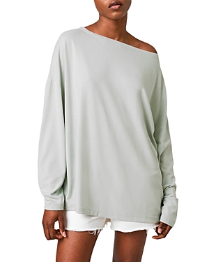 ALLSAINTS RITA OVERSIZED TEE,WM020N