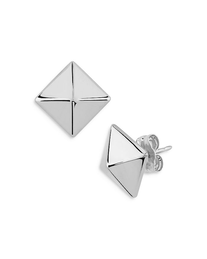 Silver Pyramid 1/2 (Size13-T2) Studs