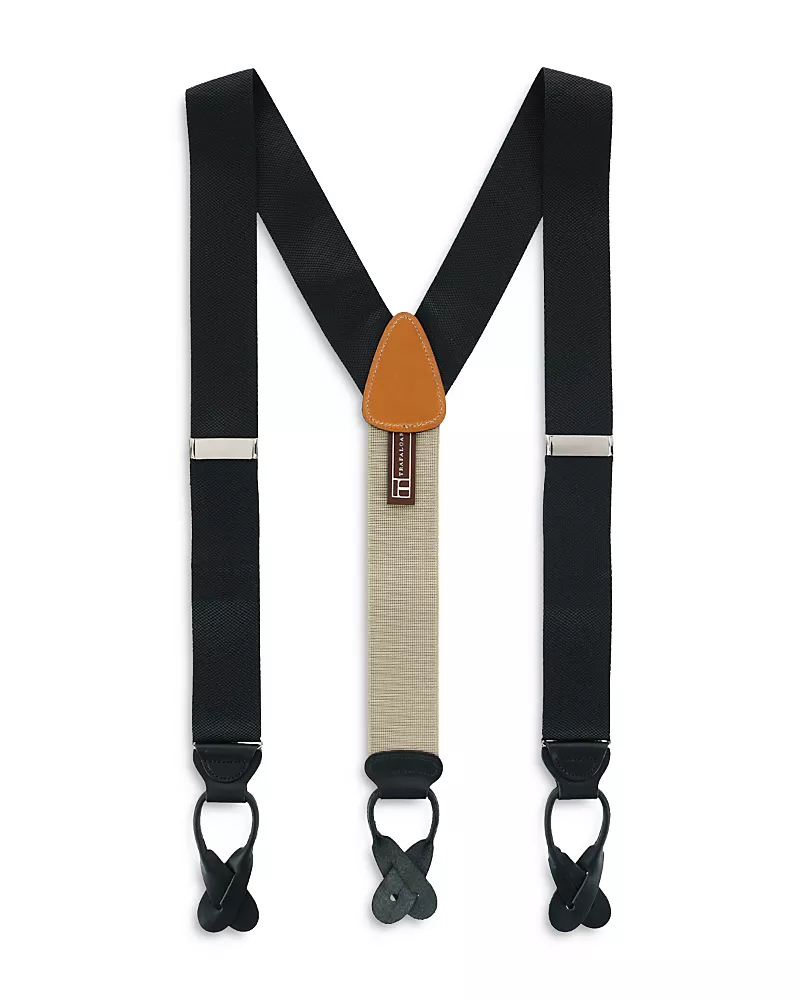 Trafalgar Big & Tall Hudson Solid Color Brace