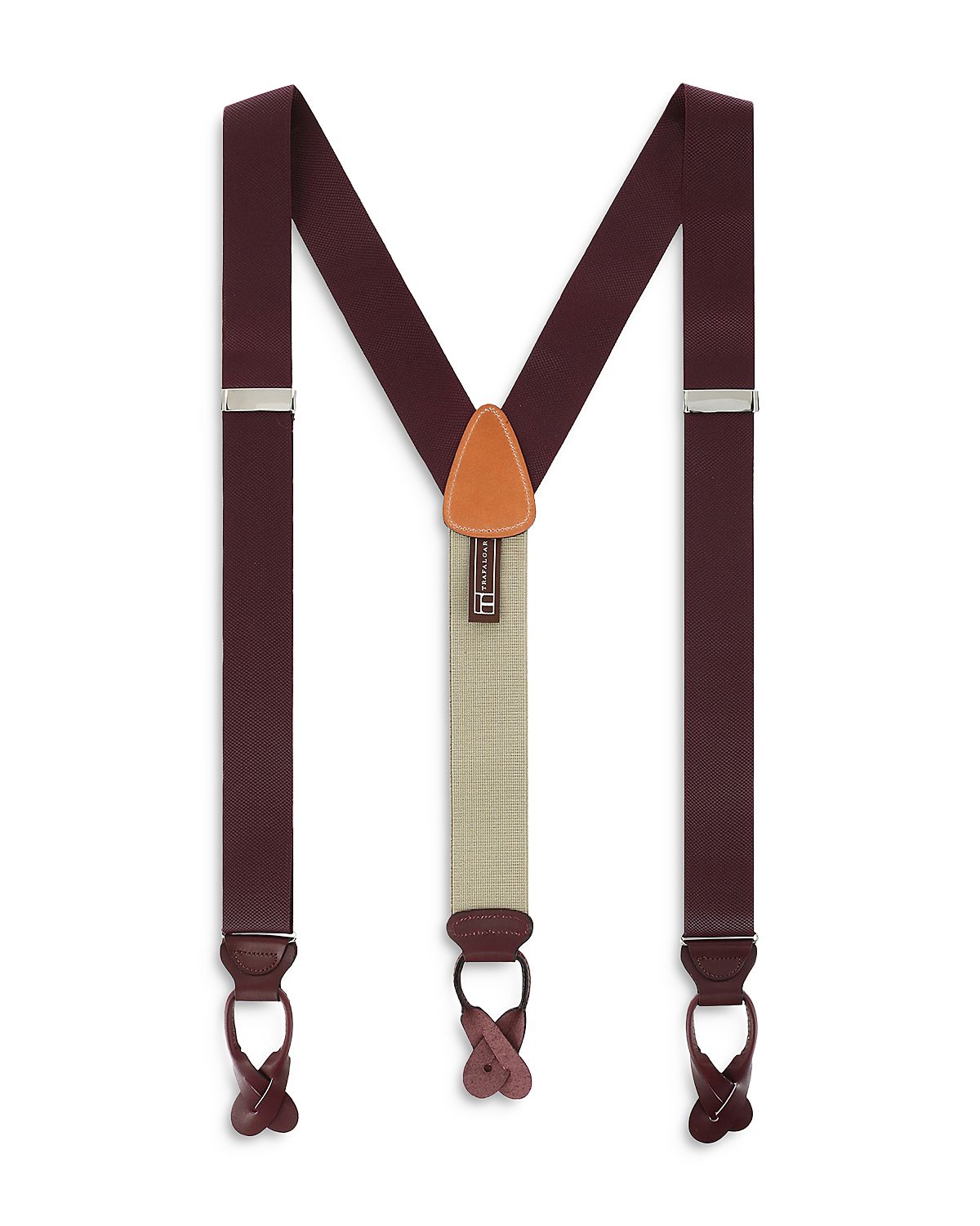 Trafalgar Big & Tall Hudson Solid Color Brace