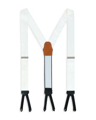 Leyton Formal Diagonal Tone on Tone Silk Brace